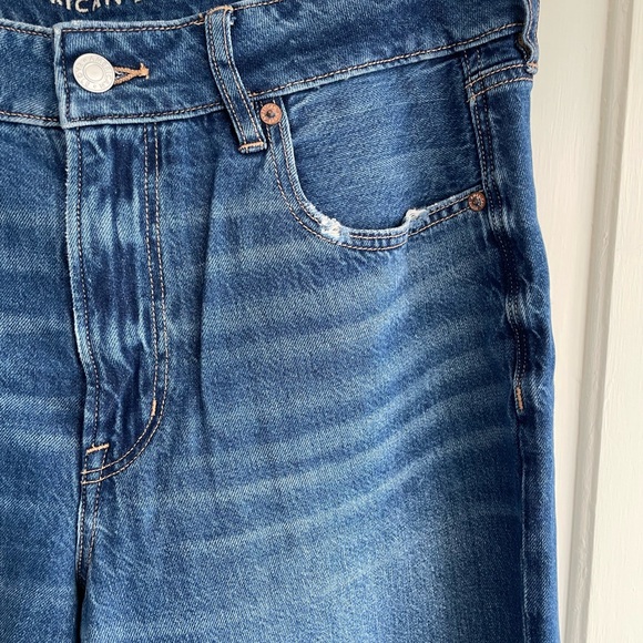 American Eagle Outfitters Women's Flare Blue Jeans - Picture 4 of 11